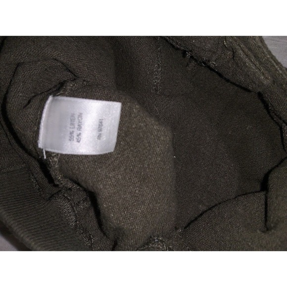 J. JILL Love Linen Women's Size Medium Green 100% LINEN Wide Leg Crop Pants - Picture 4 of 4